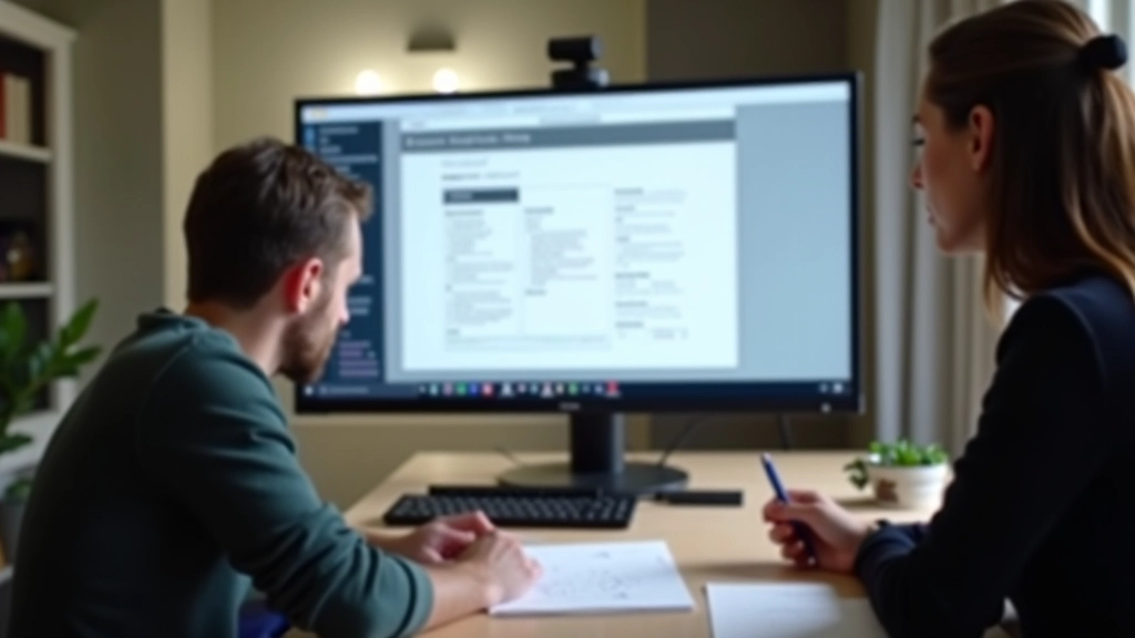 Moderatore che conduce un test di usabilità con un utente che usa il prototipo